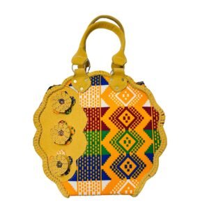 African Print Kente Bag made in Ghana